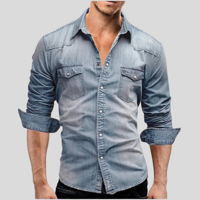 Alex™ - Moderne denimskjorte