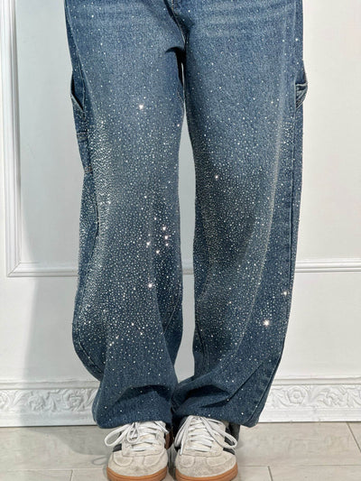 Calypso | Detaljert oversized jeans