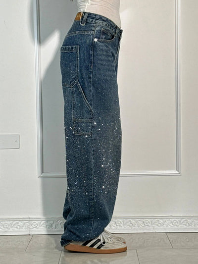Calypso | Detaljert oversized jeans