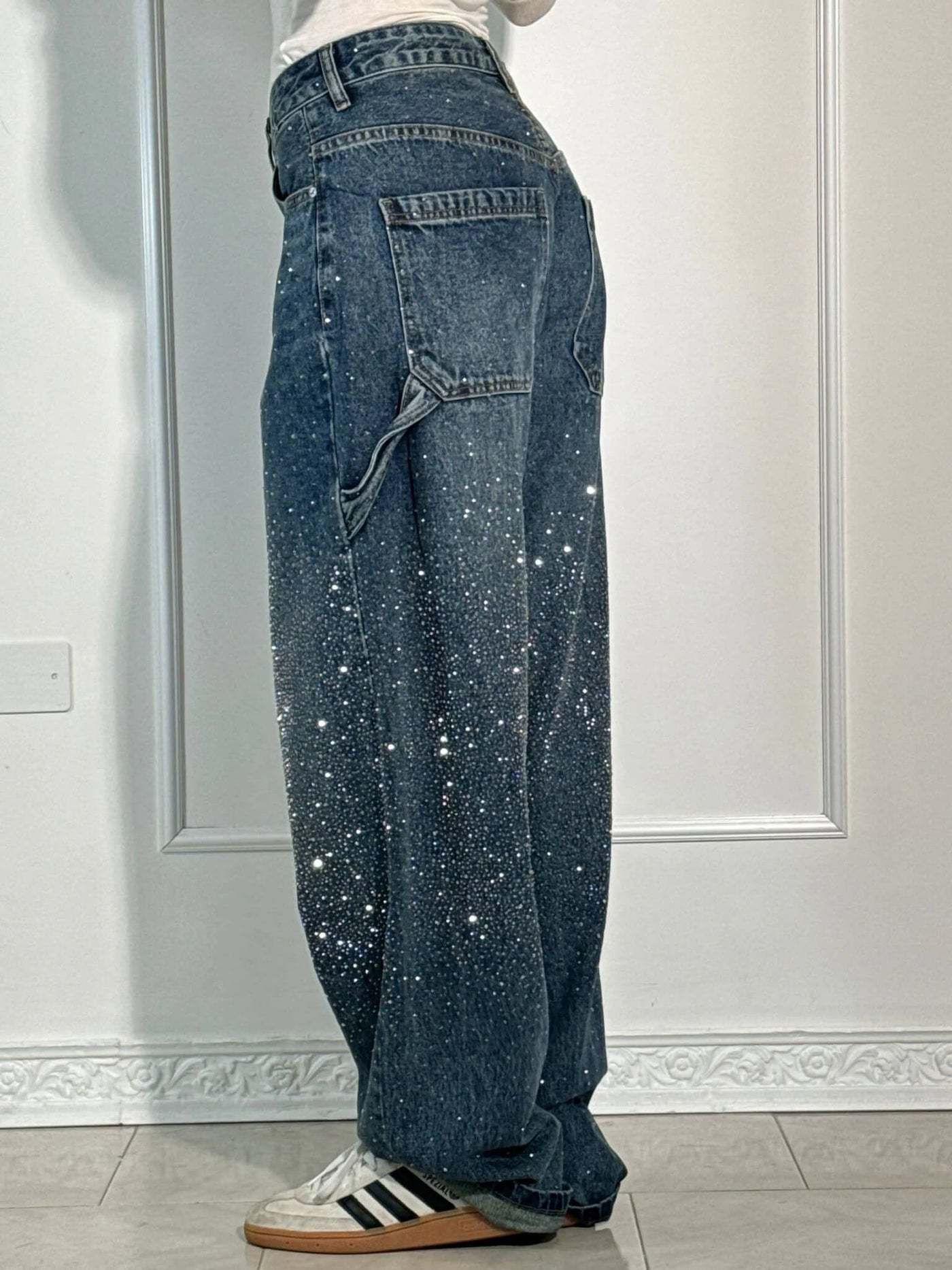 Calypso | Detaljert oversized jeans