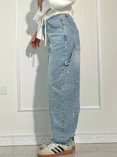 Calypso | Detaljert oversized jeans