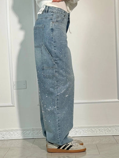 Calypso | Detaljert oversized jeans