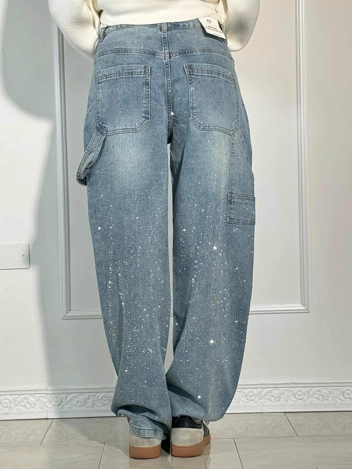 Calypso | Detaljert oversized jeans