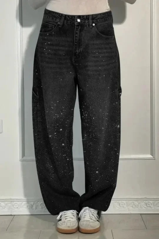 Calypso | Detaljert oversized jeans