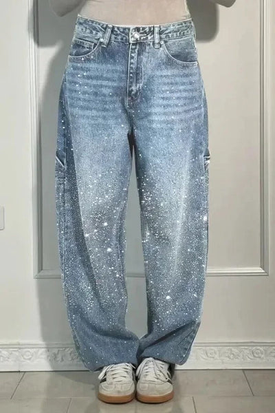 Calypso | Detaljert oversized jeans