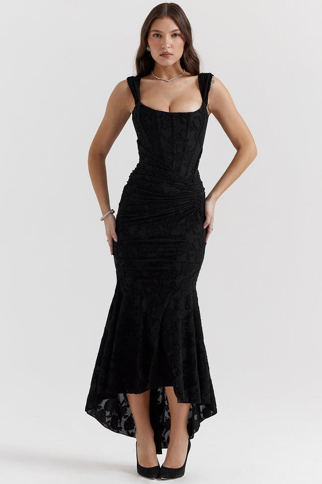 Zoey – Elegant Kjole med Definert Midje