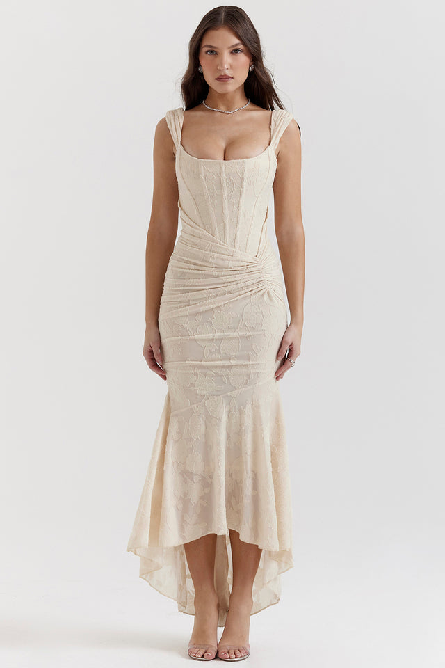 Zoey – Elegant Kjole med Definert Midje